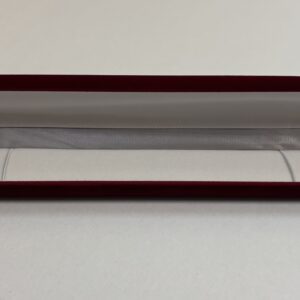 Elegant Flocked Small Bracelet box, 225x35x25mm.